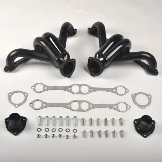 Fit Chevy Hugger Manifold Exhaust Headers Small Block SBC V8 283 305 327 350