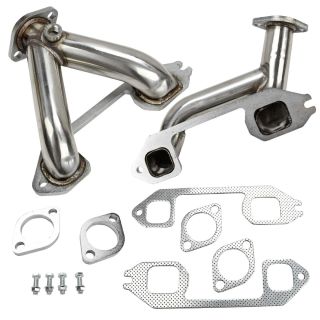 Fit 37-62 Chevy 216/235/261 6 Cylinder Stainless Steel Exhaust Manifold Headers