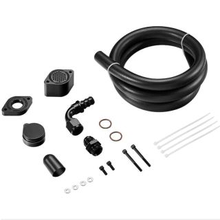 Crank Case Vent Reroute Basic Kit For 2011-2016 Ford 6.7L Powerstroke Diesel