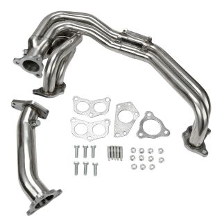 For 02-07 Impreza 4-1 Stainless Steel Exhaust Header Up-Pipe WRX/STI 2.0L 2.5L