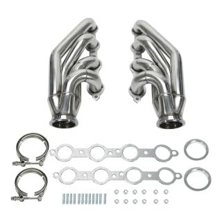 LS Turbo Headers For LSX, LS1, LS2, LS3, LS6 Forward Facing Up 1 3/4" Primaries