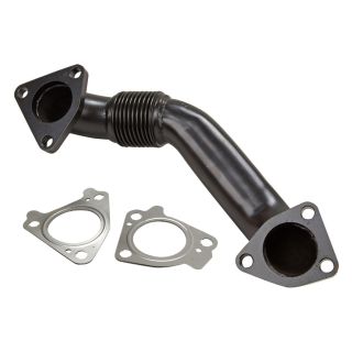 For LB7 LLY LBZ LMM LML 6.6L Duramax Bolt On Passenger Side Up-Pipe w/ Gaskets