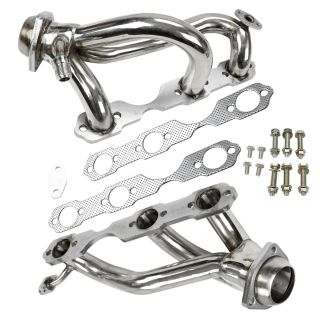Exhaust Headers Manifolds Fits Chevy S10 GMC Sonoma Blazer 4.3L 4WD 1996-2001