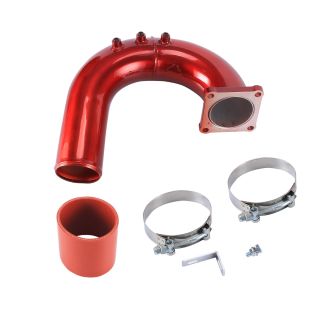 High Flow Intake Elbow Tube Pipe For 2003-2007 Dodge Ram 5.9L Cummins Diesel Red