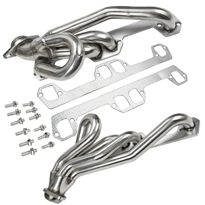 For 92-04 Ram/Durango/Dakota 5.2 5.9L V8 Stainless Manifold Dodge Header Exhaust