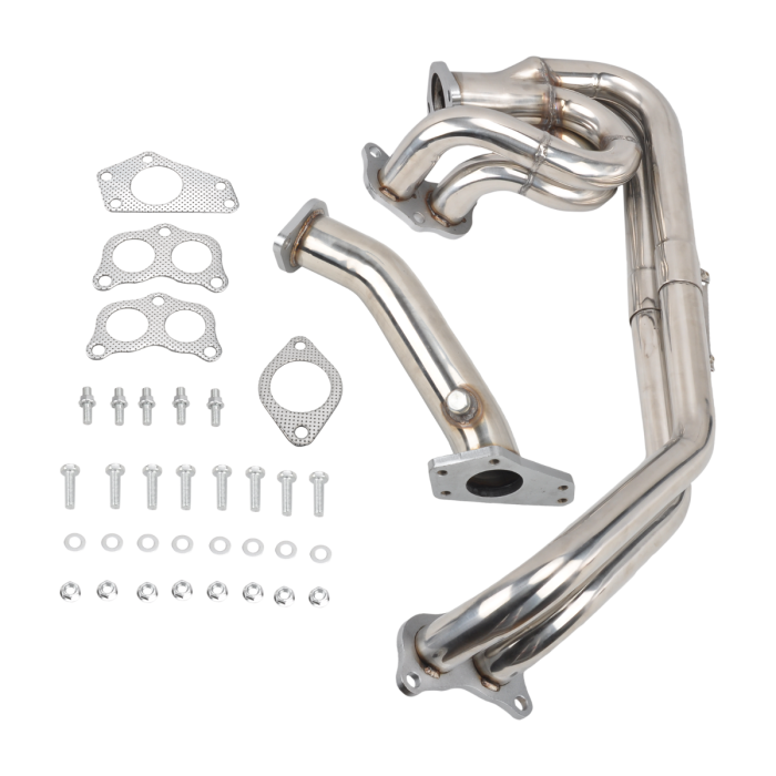 Exhaust Header For 08-14 Subaru Impreza WRX/ STi GE/GH/GR/GV 2.0L/ 2.5L EJ20/25