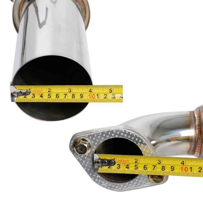 For Mazda Miata MX-5 Eunos 89-97 1.6/1.8L Stainless Exhaust System 