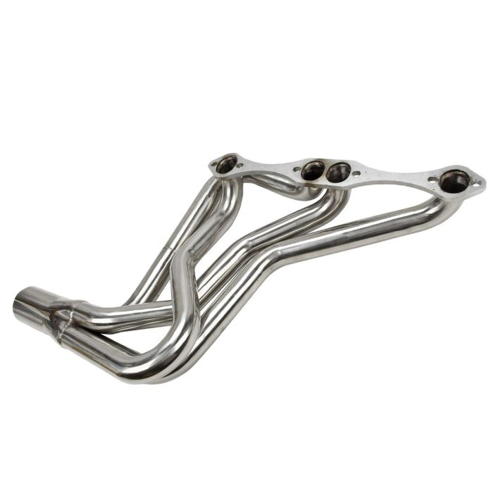 FOR CHEVY SBC 267-400 V8 STAINLESS STEEL LONG TUBE HEADER EXHAUST MANIFOLD 70-87
