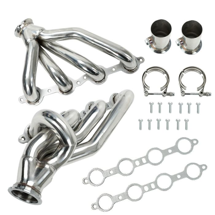 For LS Swap S10 Conversion Headers Truck SUV LS1 LS2 LS3 LS6 Bel Air Camaro Nova