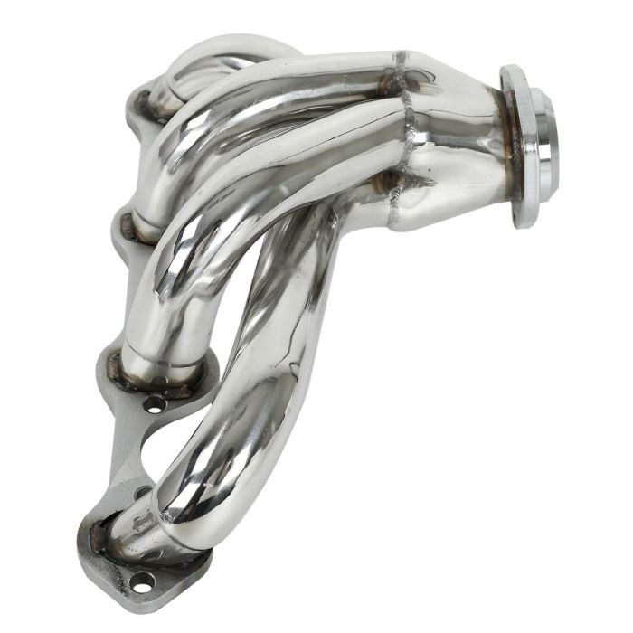 FOR FORD 289-302-351 V8 STAINLESS SBC SMALL BLOCK HUGGER EXHAUST MANIFOLD HEADER