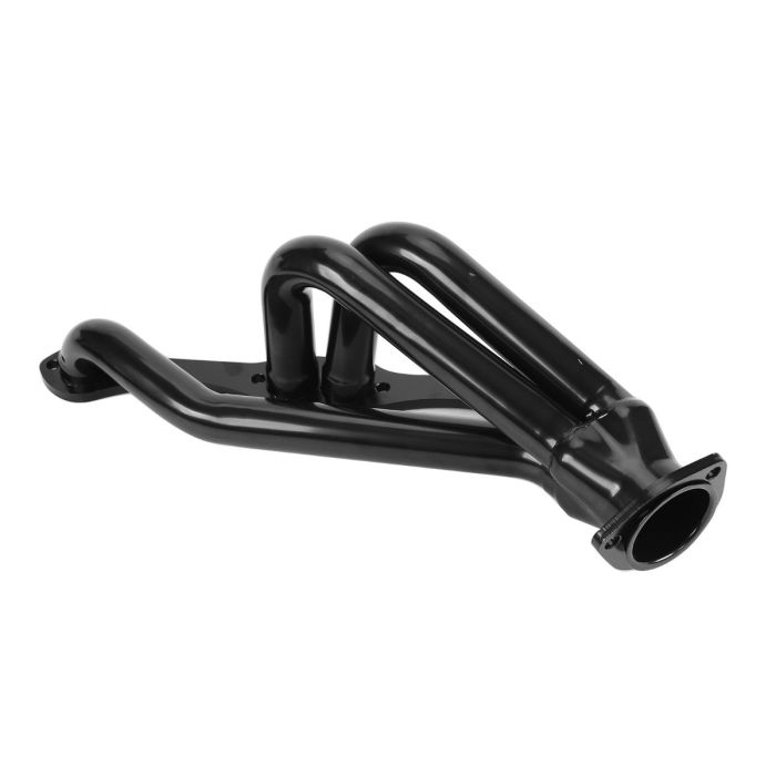 Engine Swap Headers for Small Block Chevy Blazer S10 S15 283 302 350 V8 Black