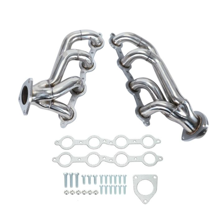 Stainless Steel Exhaust Header Manifold + X-Pipe for 84-91 BMW E30 3-Series 6Cyl