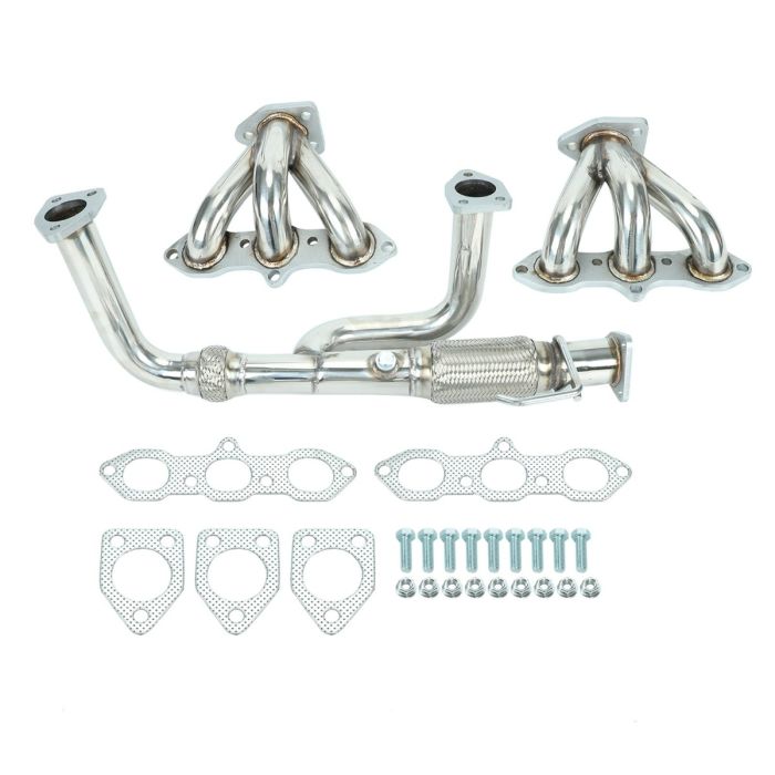 Stainless Steel Exhaust Header Manifold Fits Accord 98-02 3.0L Acura CL TL 3.2L