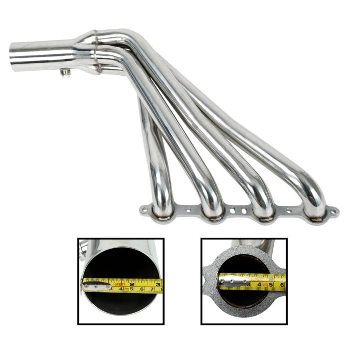 Long Tube Stainless Steel Header Exhaust Manifold For 10-15 Camaro SS LS3 6.2 V8