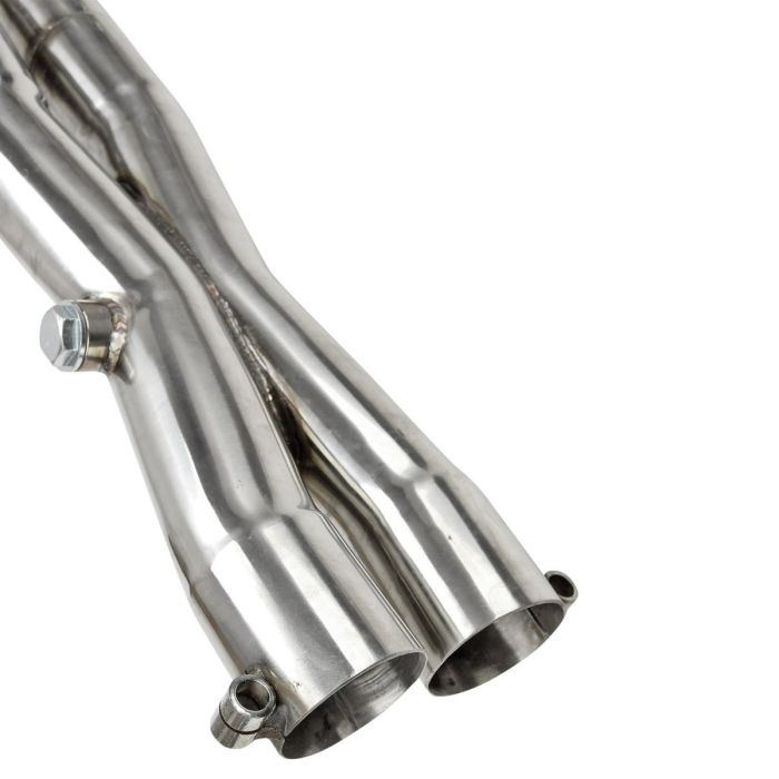 Stainless Steel Exhaust Header Manifold + X-Pipe for 84-91 BMW E30 3-Series 6Cyl