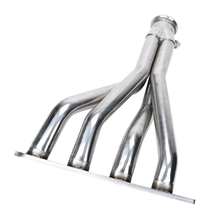 FOR COBALT/ION 2.0 SUPERCHARGED STAINLESS EXHAUST HEADER+FLEX DOWNPIPE+O2 BUNG