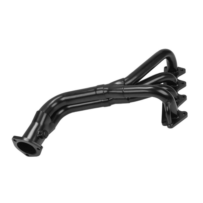 For Suzuki Samurai & Geo Tracker 1.3L 1.6L L4 Stainless Manifold Header Black