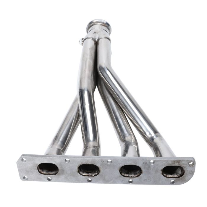 FOR COBALT/ION 2.0 SUPERCHARGED STAINLESS EXHAUST HEADER+FLEX DOWNPIPE+O2 BUNG