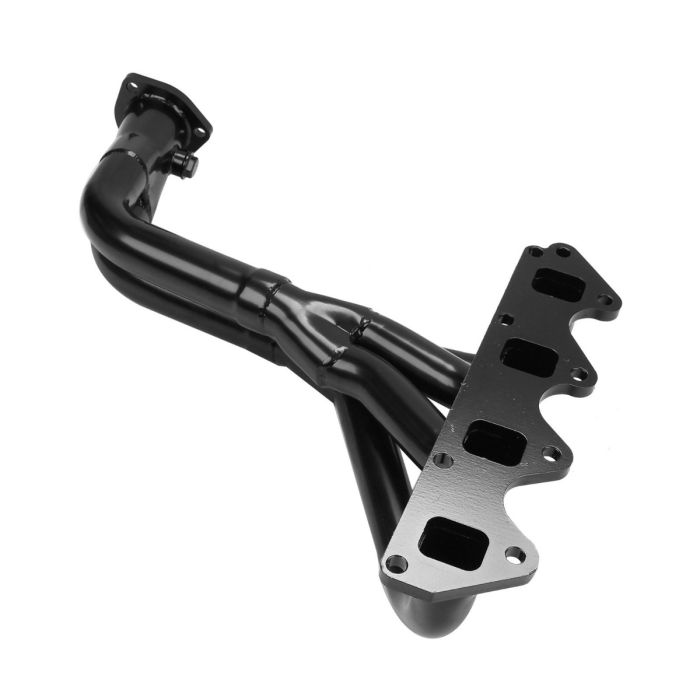 For Suzuki Samurai & Geo Tracker 1.3L 1.6L L4 Stainless Manifold Header Black