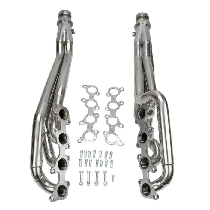 For Ford 11-16 Mustang GT 5.0L V8 Stainless Long Tube Manifold Header Exhaust