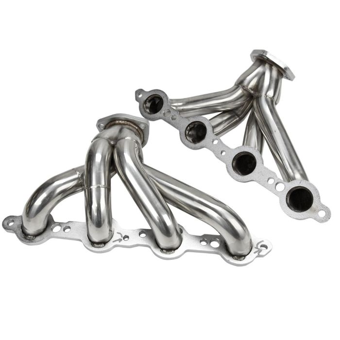 Fits Chevy LS1 LS6 Stainless Steel Block Hugger Tight Exhaust Headers LS 1 LS 6