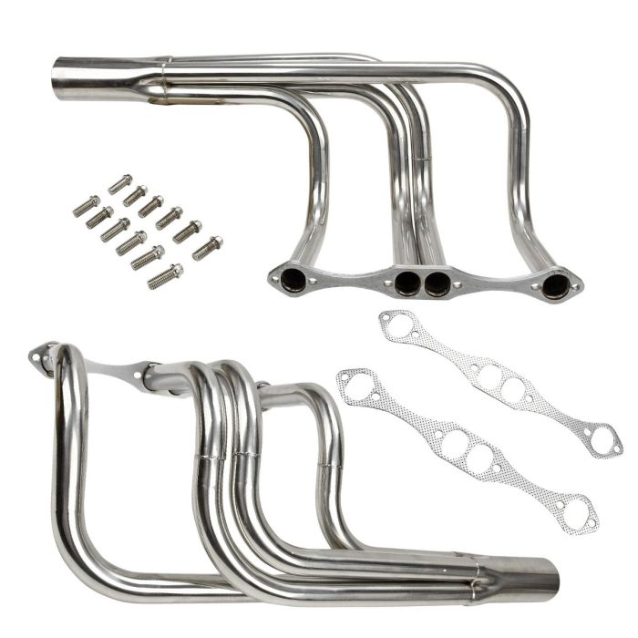 Fits Chevy Small Block 265-400 T-Bucket Roadster Exhaust Manifold Header New