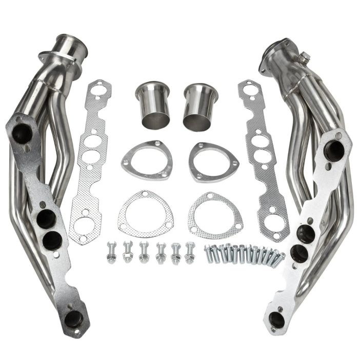 For 88-97 CHEVY GMC MANIFOLD STAINLESS HEADER EXHAUST 5.0/5.7 C/K PICK UP