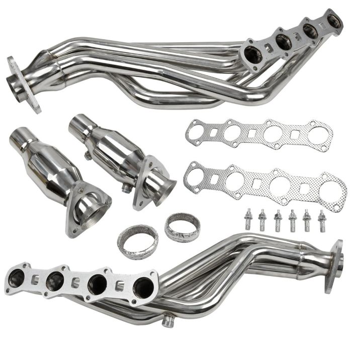 FOR 99-04 FORD F150 PICKUP 5.4 V8 8-2 STAINLESS STEEL PERFORMANCE EXHAUST HEADER