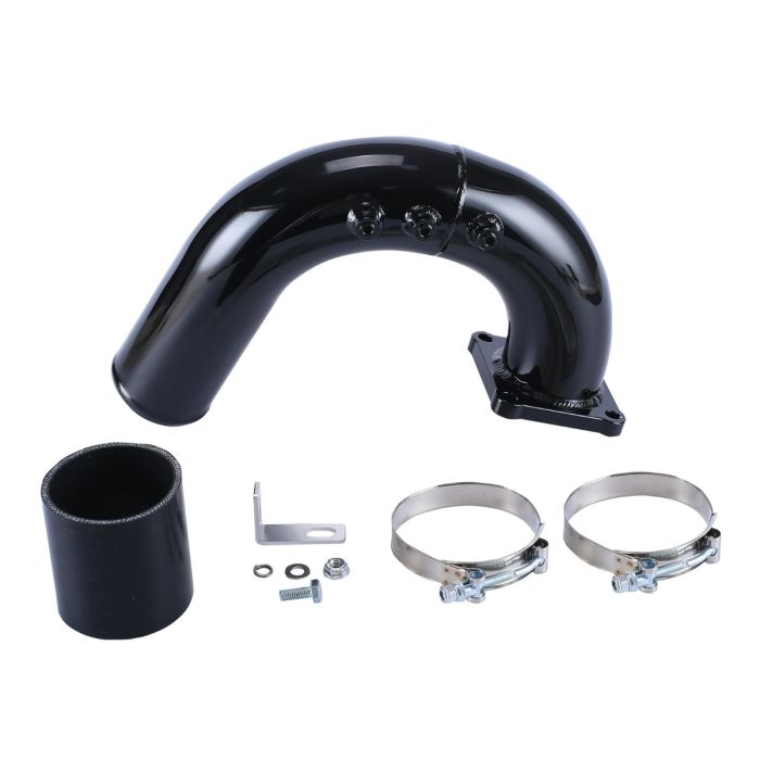 High Flow Intake Elbow Tube Pipe For 2003-07 Dodge Ram 5.9L Cummins Diesel Black